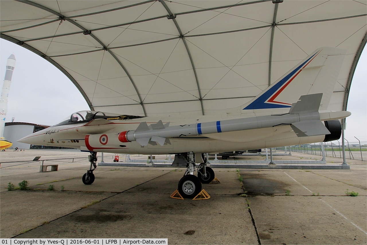 01, 1986 Dassault Rafale A C/N 01, Dassault Rafale A, Air & Space Museum Paris-Le Bourget Airport (LFPB-LBG)