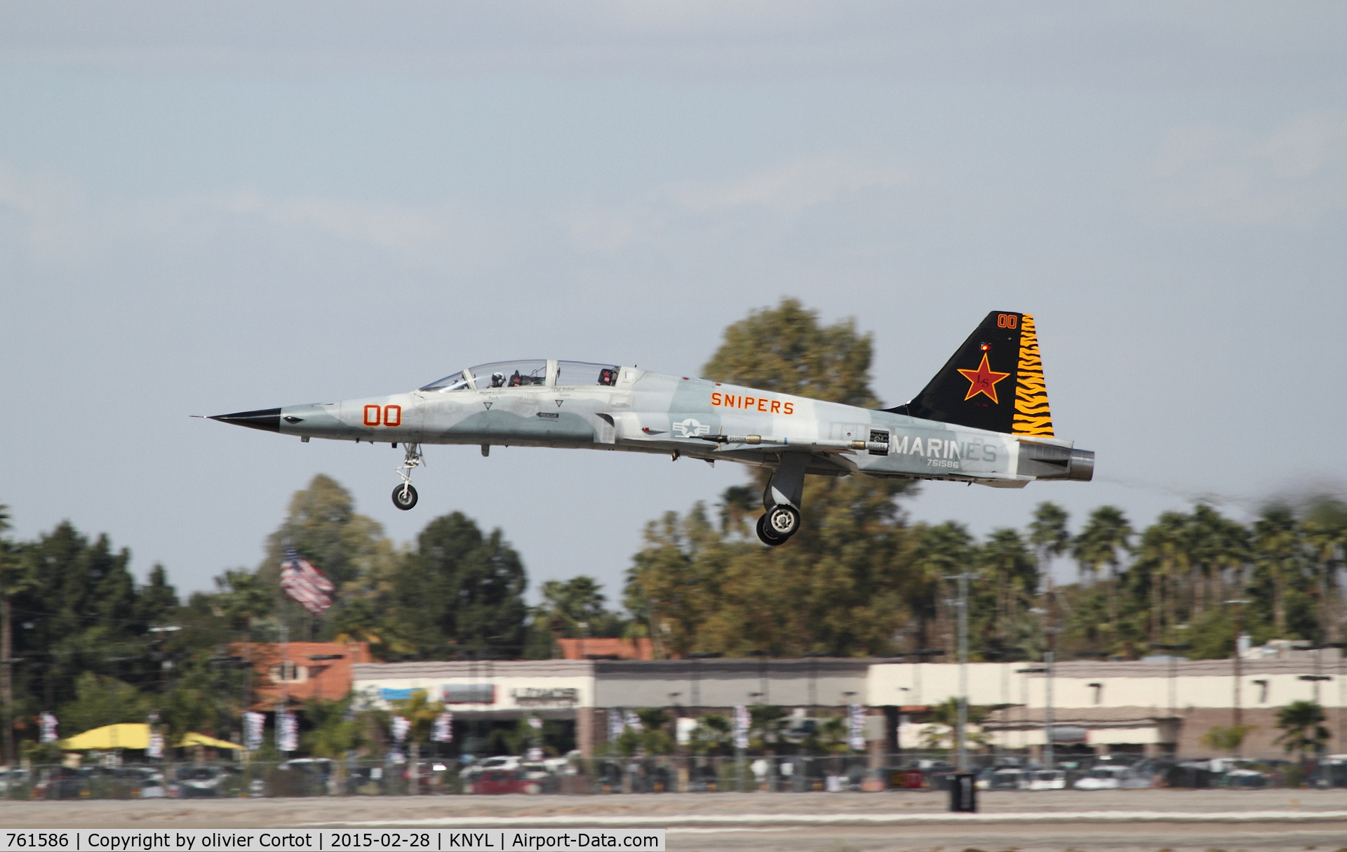 761586, Northrop F-5F Tiger II C/N L.1061, taking off