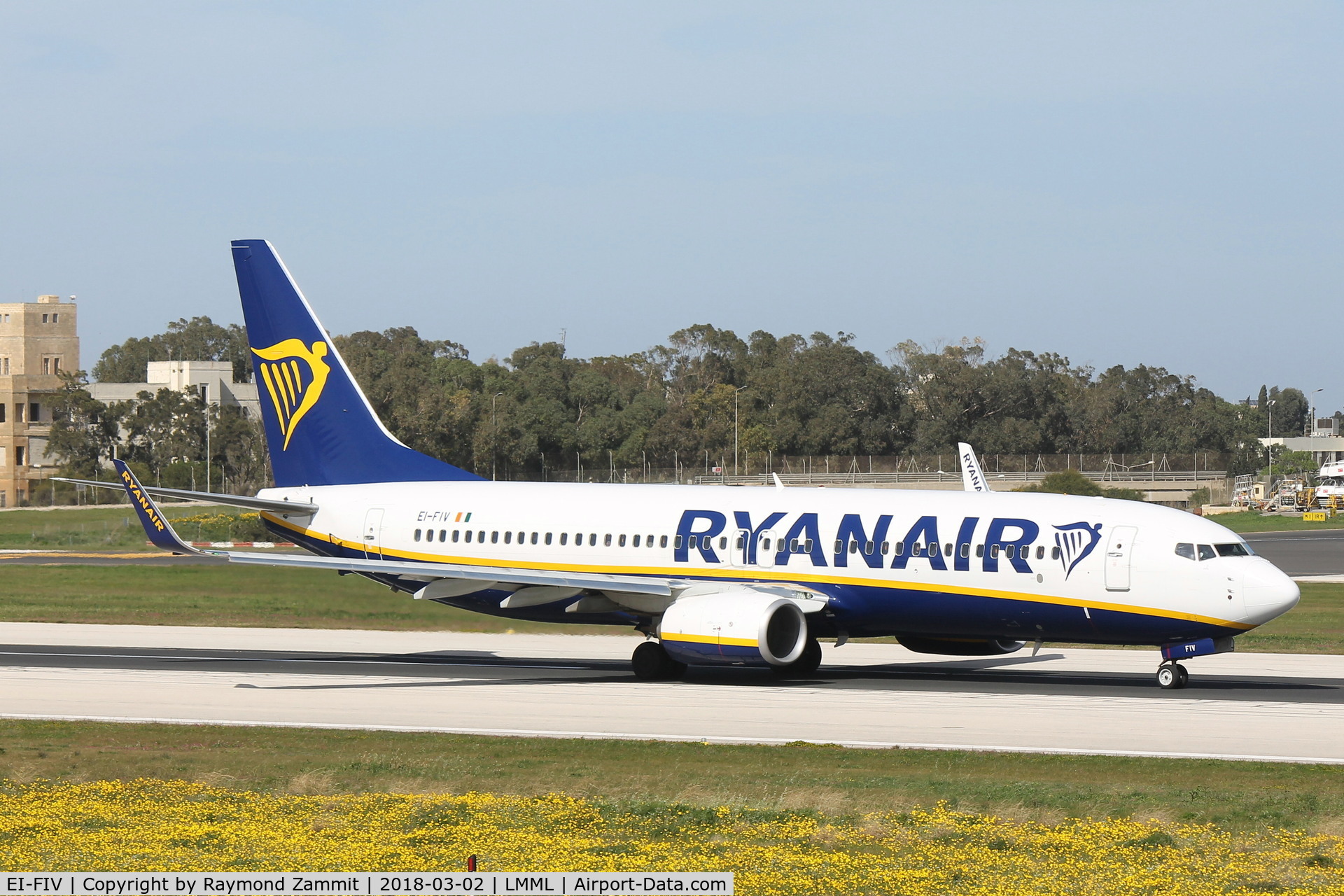 EI-FIV, 2015 Boeing 737-8AS C/N 44705, B737-800 EI-FIV Ryanair
