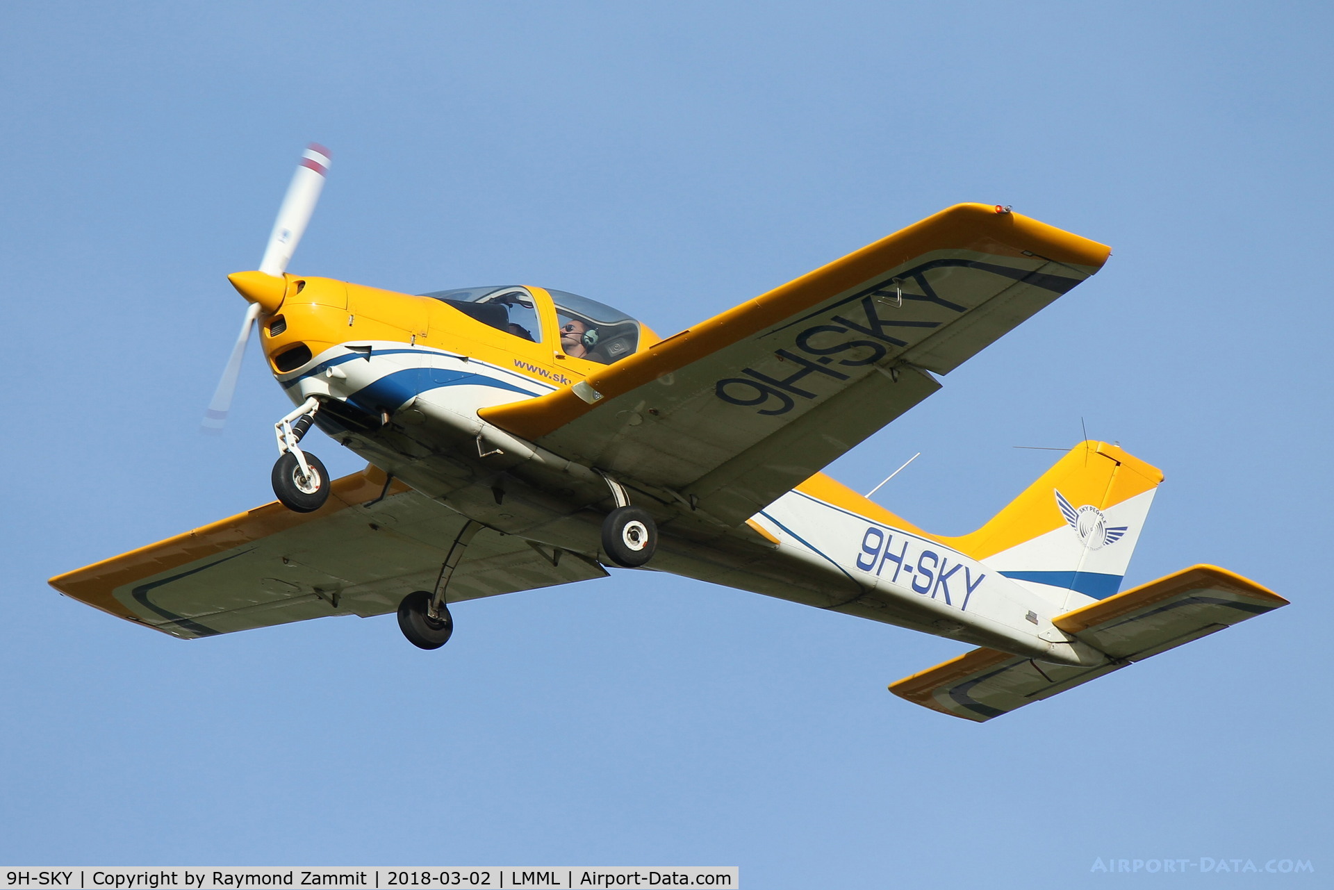 9H-SKY, Tecnam P-2002JF Sierra C/N 126, Tecnam P2002 Sierra 9H-SKY Sky People Aviation Training School