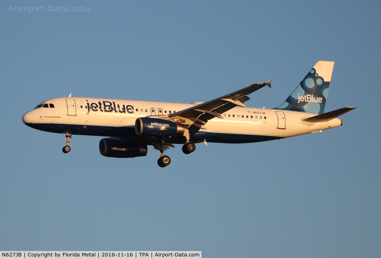 N627JB, 2005 Airbus A320-232 C/N 2577, Jet Blue
