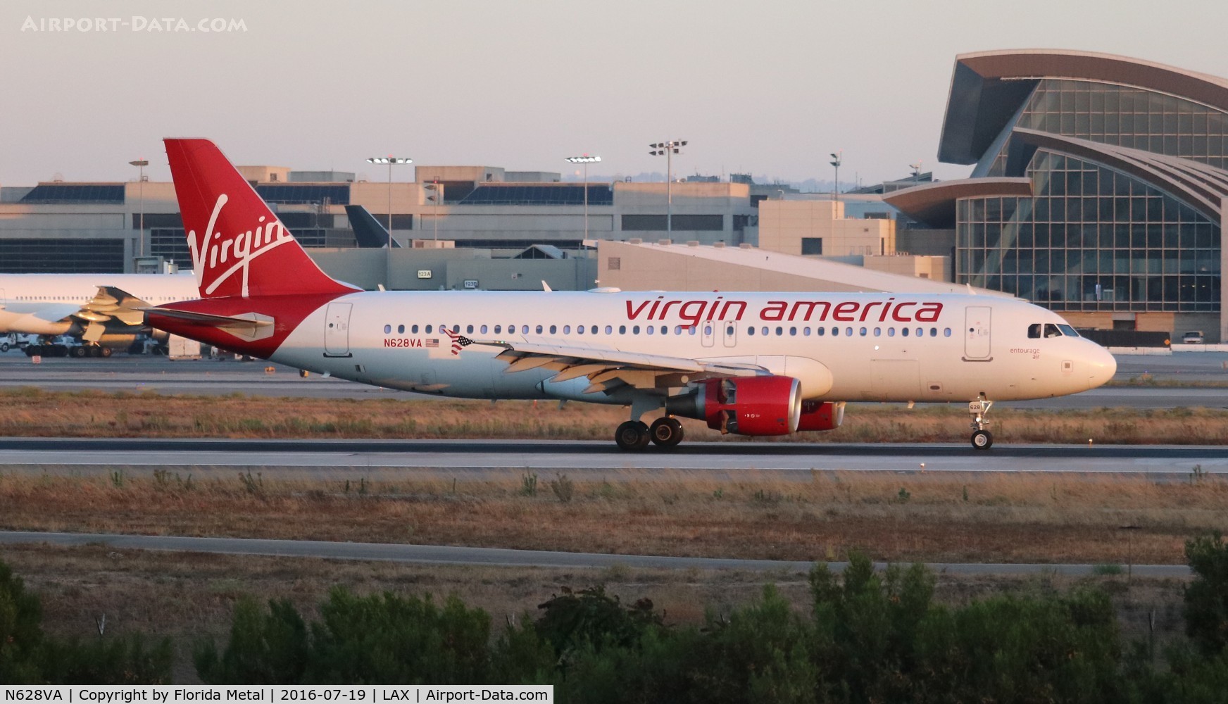 N628VA, 2007 Airbus A320-214 C/N 2993, Virgin America