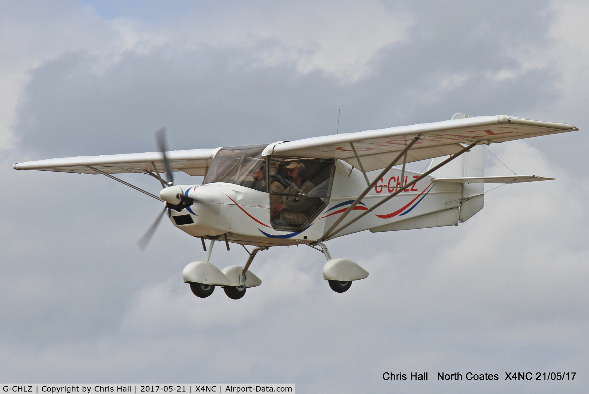 G-CHLZ, 2012 Best Off Skyranger 582(1) C/N BMA/HB/626, North Coates Summer fly in