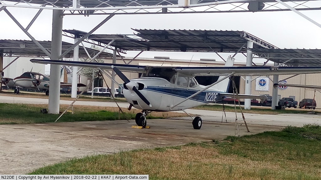 N22DE, 1970 Cessna 172K Skyhawk C/N 17259168, Atlanta south regional Airport