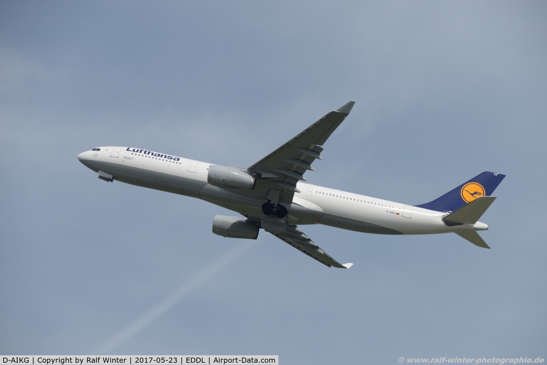 D-AIKG, 2005 Airbus A330-343X C/N 645, Airbus A330-343 - LH DLH Lufthansa 'Ludwigsburg' - 645 - D-AIKG - 23.05.2017 - DUS