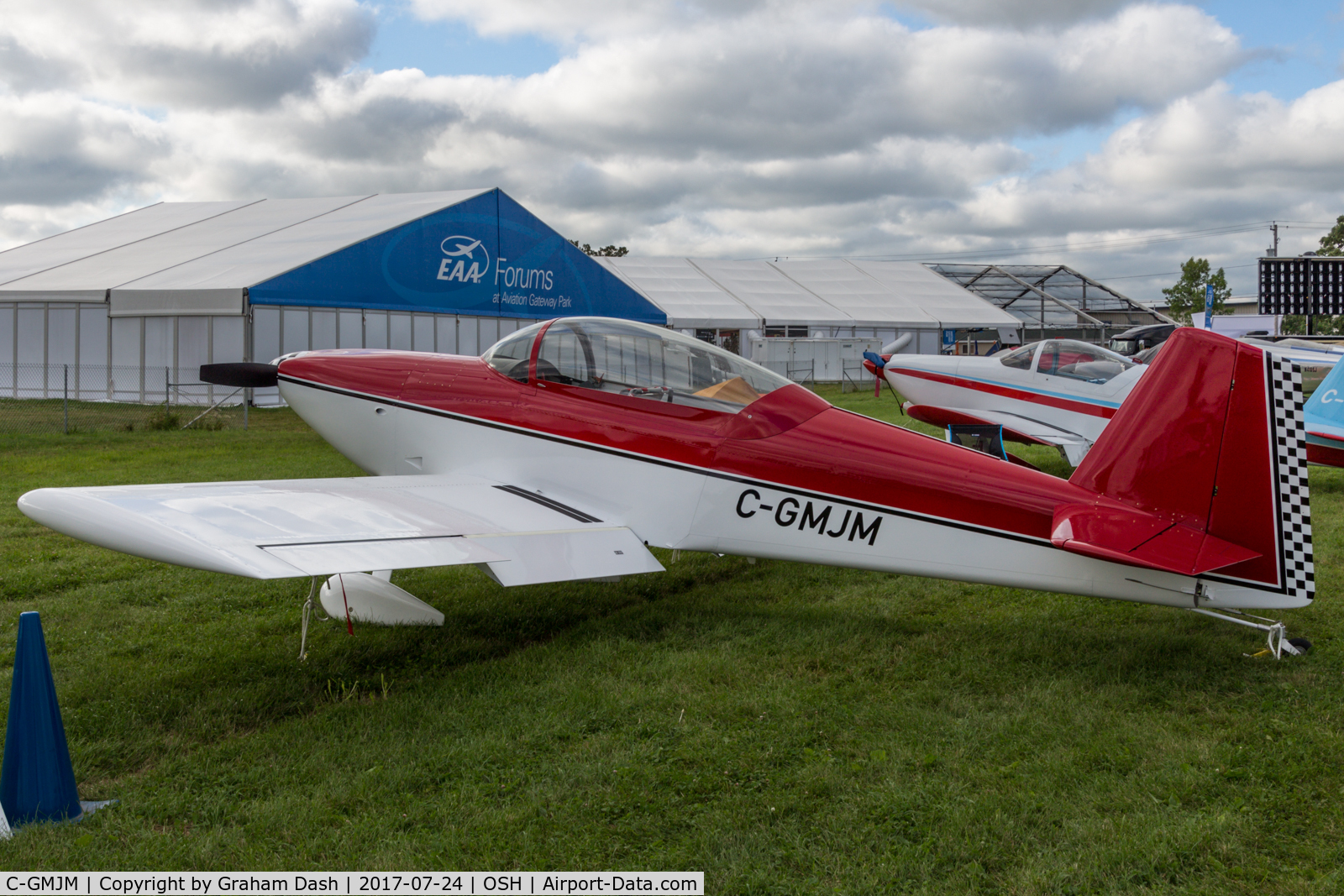 C-GMJM, 2007 Vans RV-8 C/N 004, Vans RV-8 C-GMJM at EAA AirVenture 2017, Oshkosh, Wisconsin