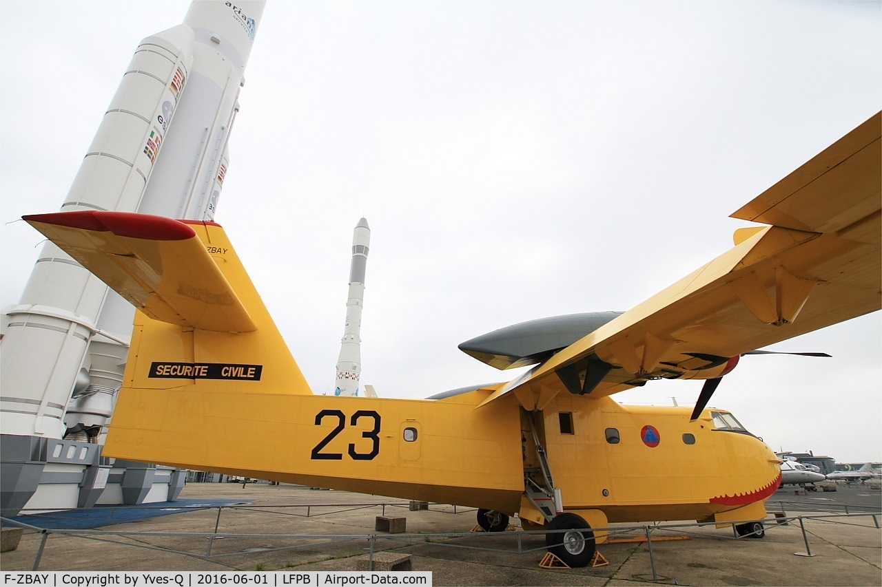 F-ZBAY, Canadair CL-215-I (CL-215-1A10) C/N 1023, Canadair CL-215-1A10, Air & Space Museum Paris-Le Bourget (LFPB)