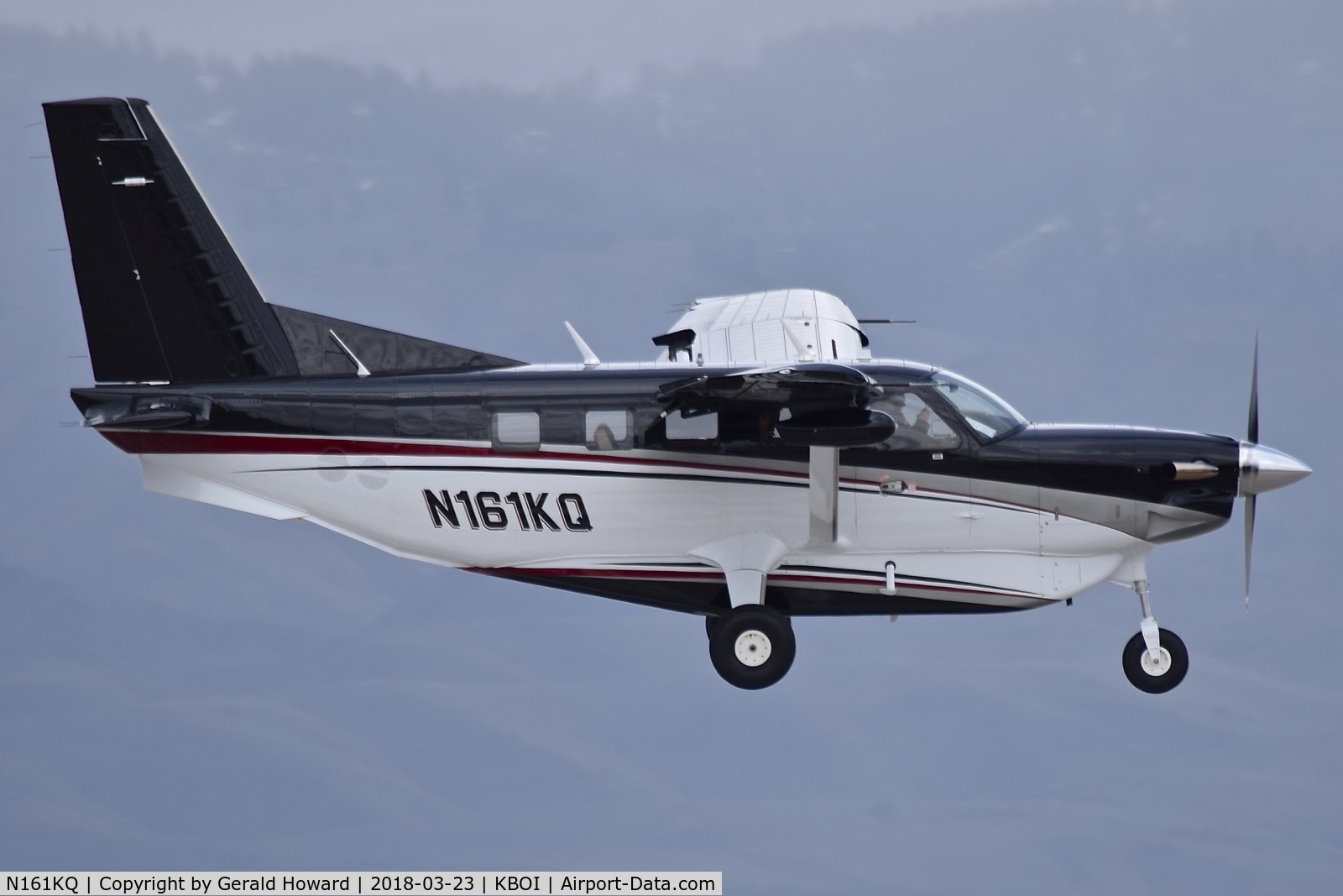 N161KQ, 2015 Quest Kodiak 100 C/N 100-0161, Landing RWY 10R.