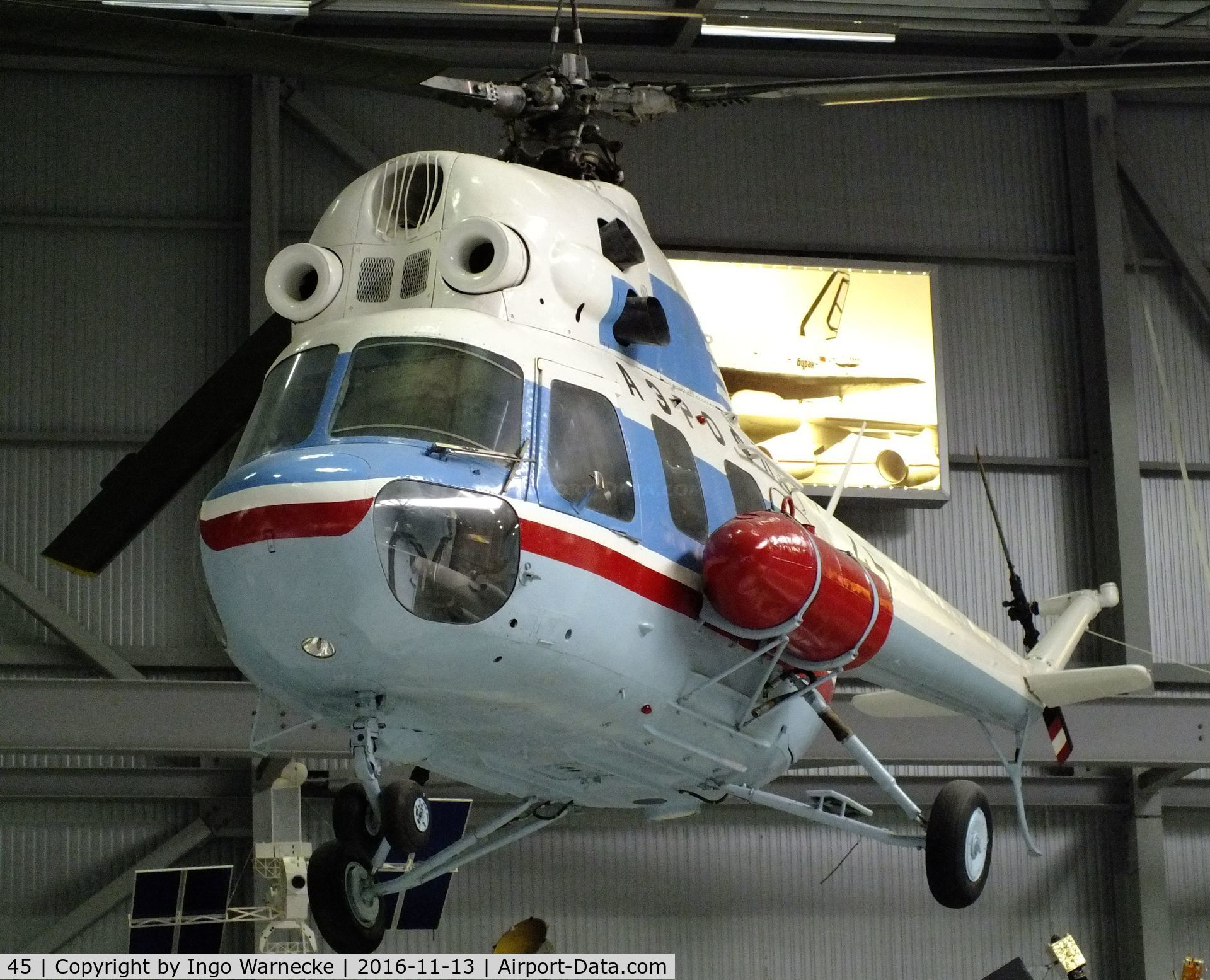 45, WSK-PZL Swidnik Mi-2 C/N 51 1622 100, Mil (PZL-Swidnik) Mi-2 HOPLITE at the Technik-Museum, Speyer