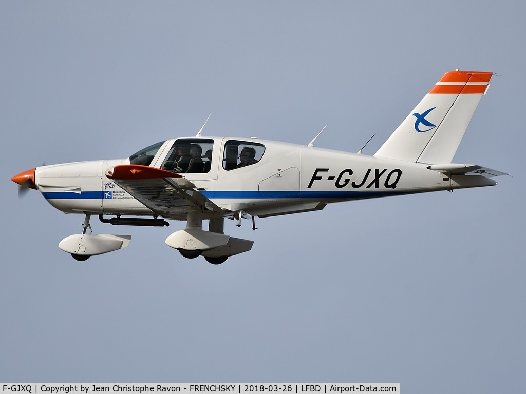 F-GJXQ, Socata TB-10 Tobago C/N 1430, ENAC touch and go to Biscarrosse-Parentis (LFBS)