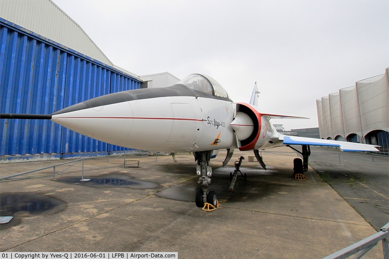 01, 1979 Dassault Mirage 4000 C/N 01, Dassault Mirage 4000, Air & Space Museum Paris-Le Bourget Airport (LFPB-LBG)