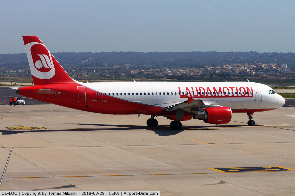 OE-LOC, 2010 Airbus A320-214 C/N 4161, Laudamotion is flying since March 2018 with main destination Mallorca