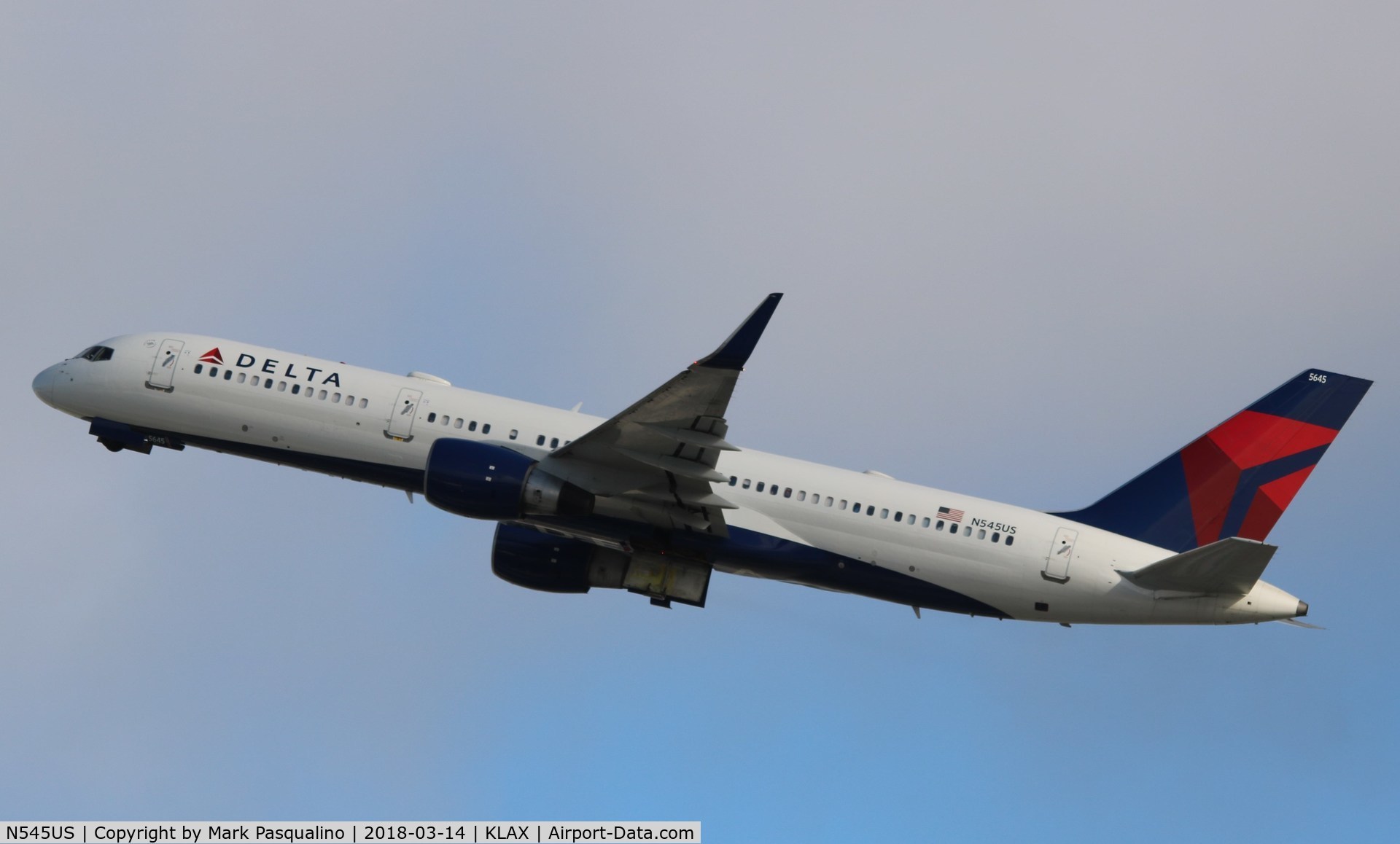 N545US, 1996 Boeing 757-251 C/N 26492, Boeing 757-200