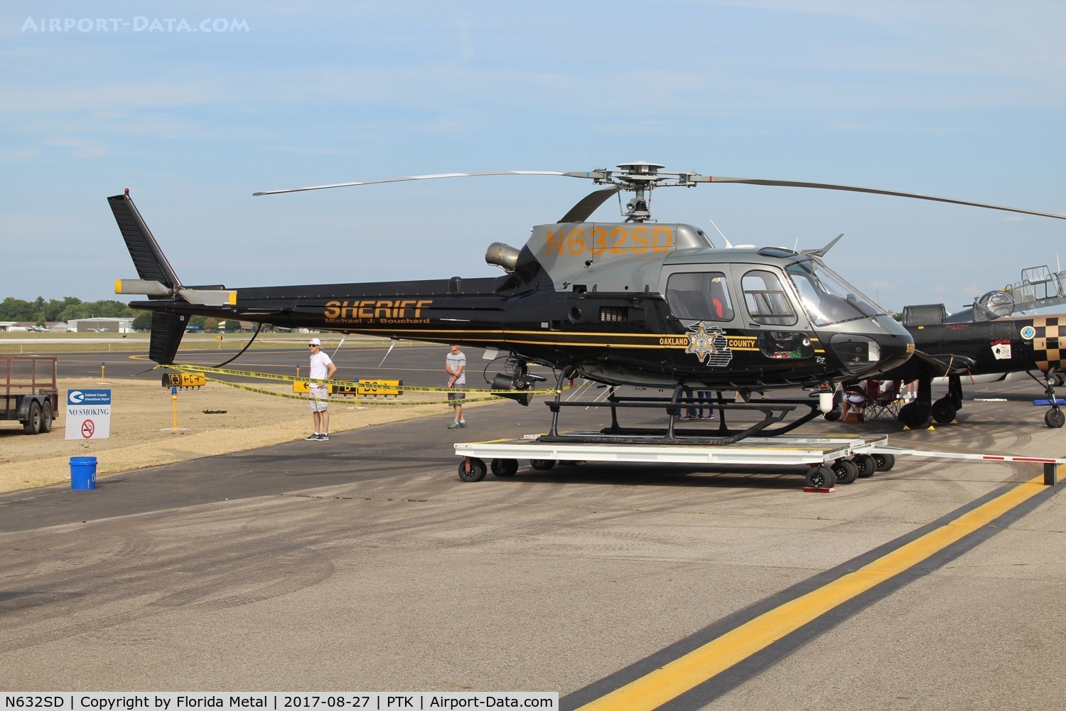 N632SD, 2002 Eurocopter AS-350B-2 Ecureuil Ecureuil C/N 3519, Oakland County Sheriff