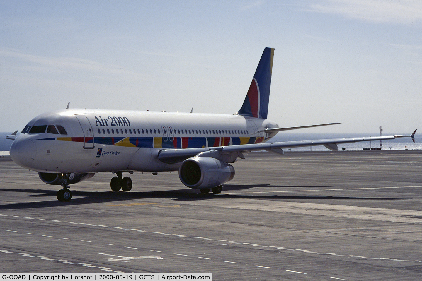 G-OOAD, 1992 Airbus A320-231 C/N 336, Short-lived colout scheme
