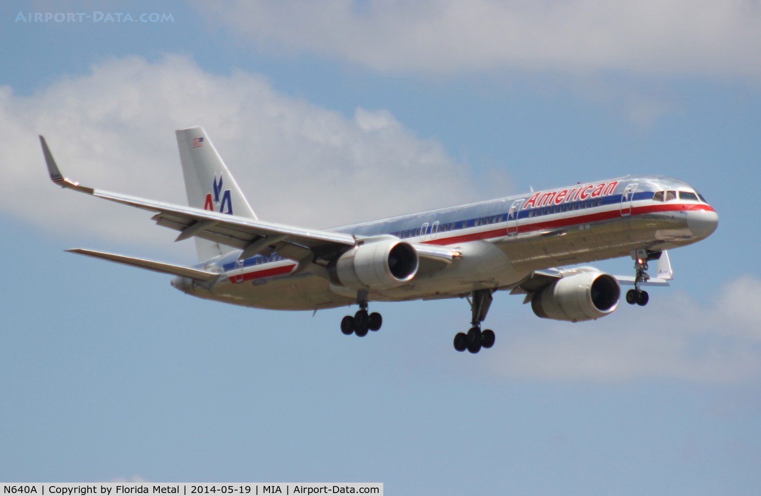 N640A, 1991 Boeing 757-223 C/N 24598, America