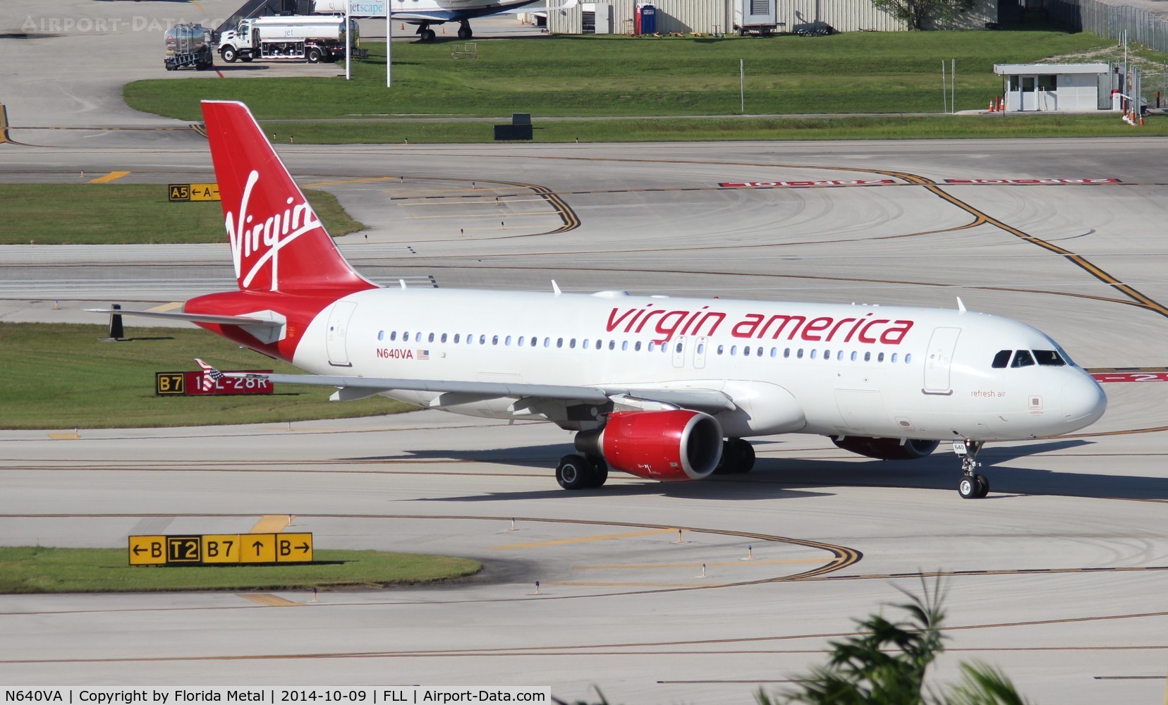 N640VA, 2007 Airbus A320-214 C/N 3349, Virgin America