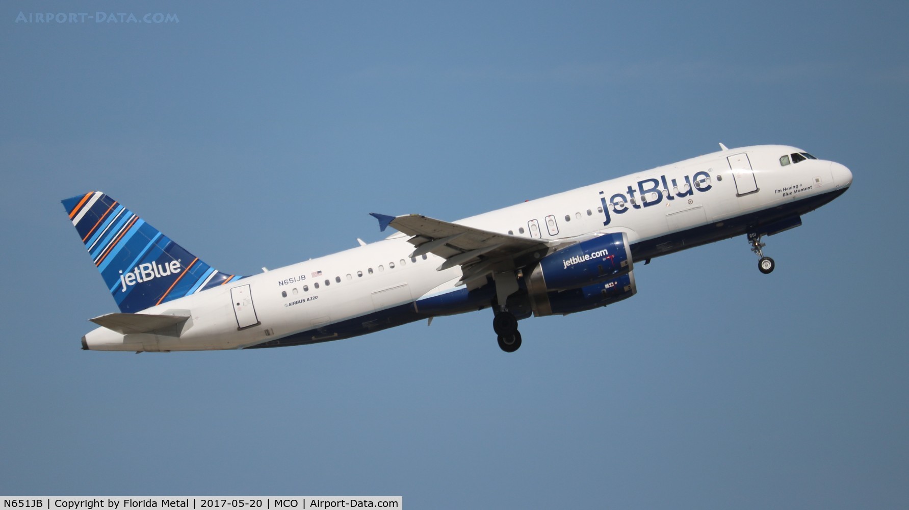 N651JB, 2007 Airbus A320-232 C/N 2992, Jet Blue