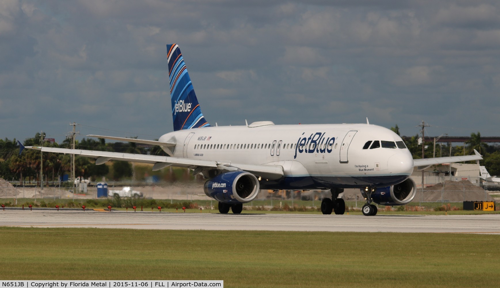 N651JB, 2007 Airbus A320-232 C/N 2992, Jet Blue