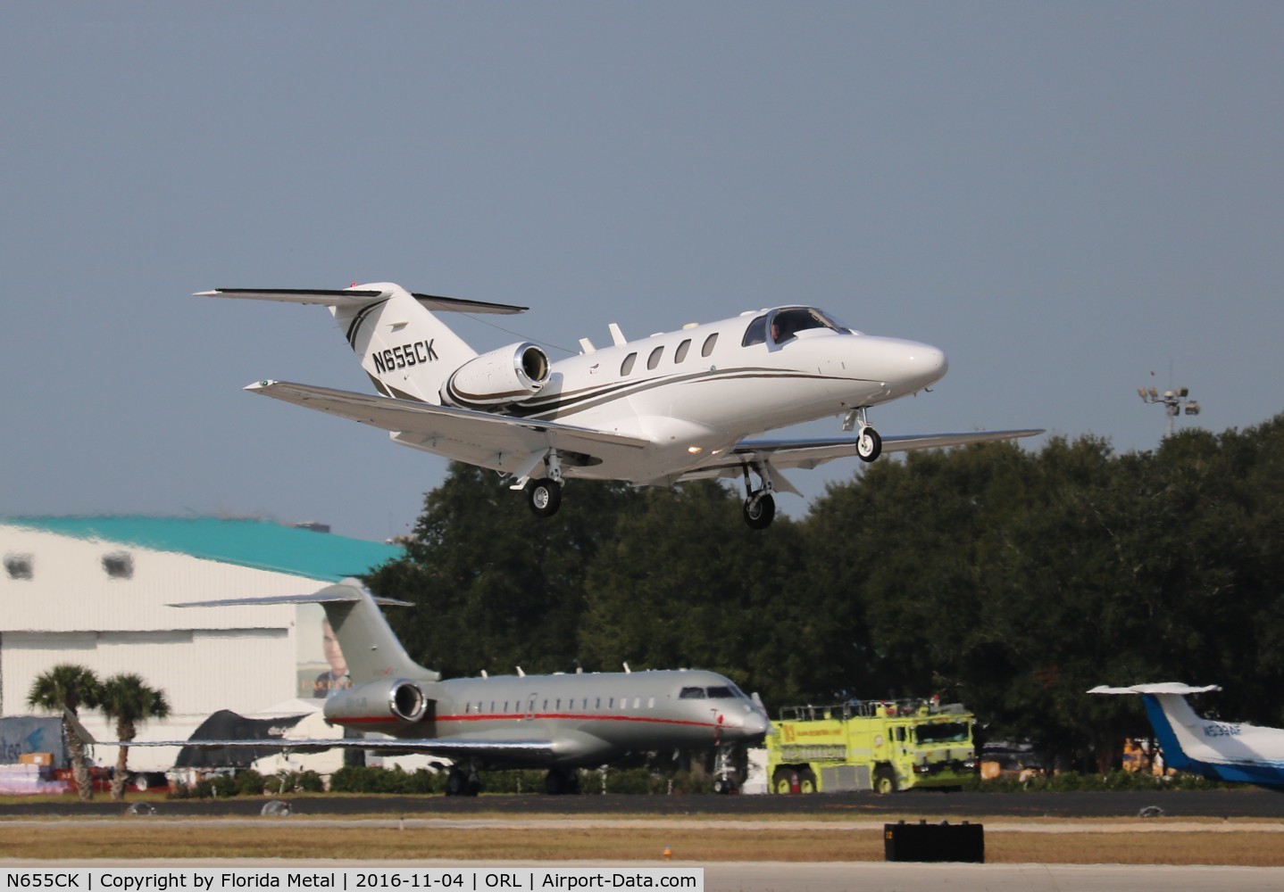 N655CK, 2001 Cessna 525 CitationJet CJ1 C/N 525-0448, Citation CJ1