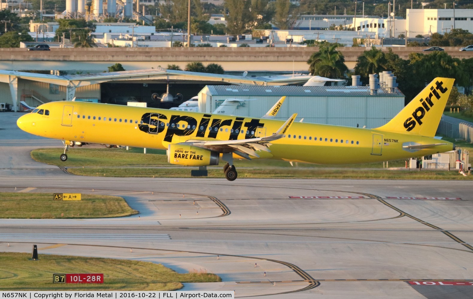 N657NK, 2015 Airbus A321-231 C/N 6672, Spirit