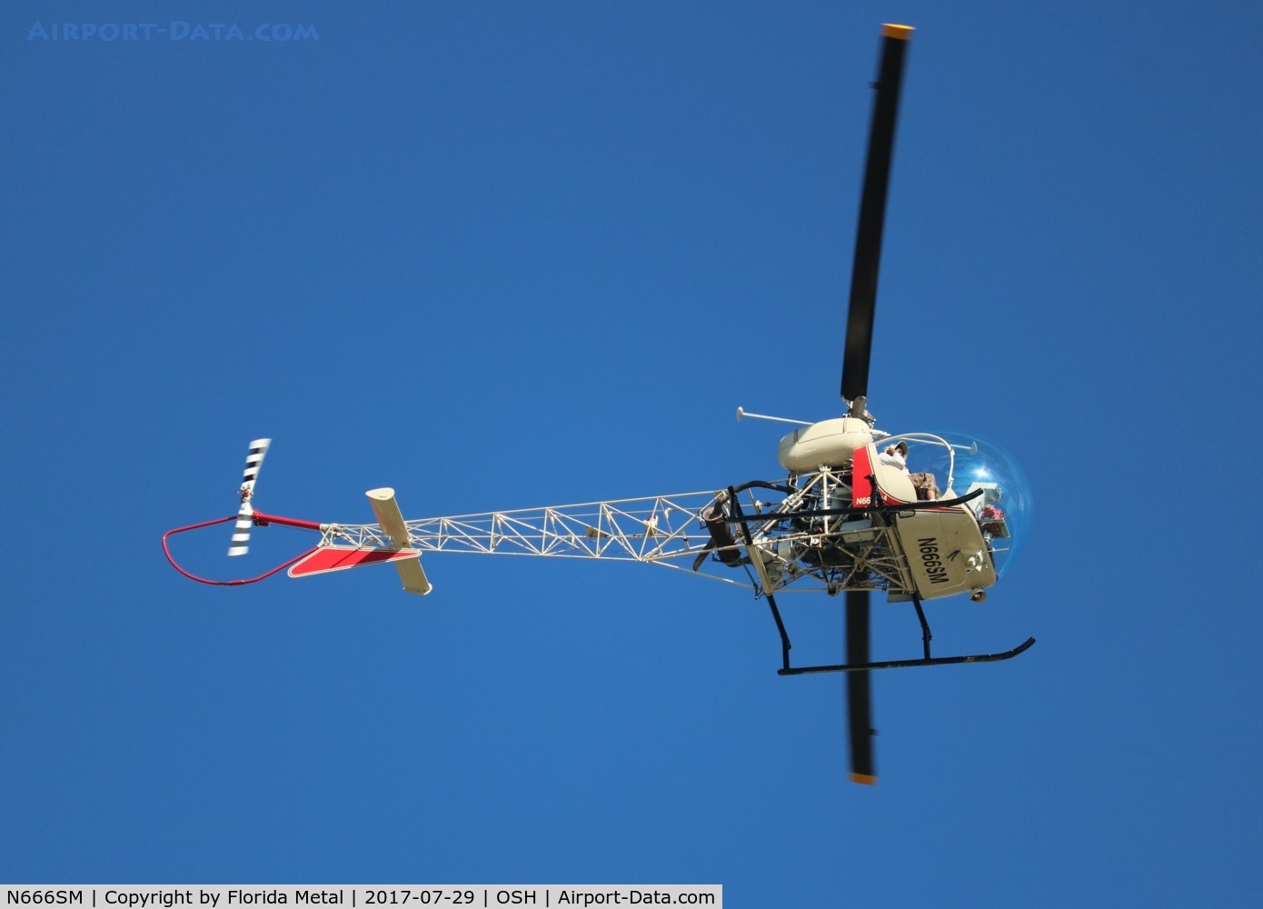 N666SM, Bell 47G-3B-1 Sioux C/N 3533, bell 47G