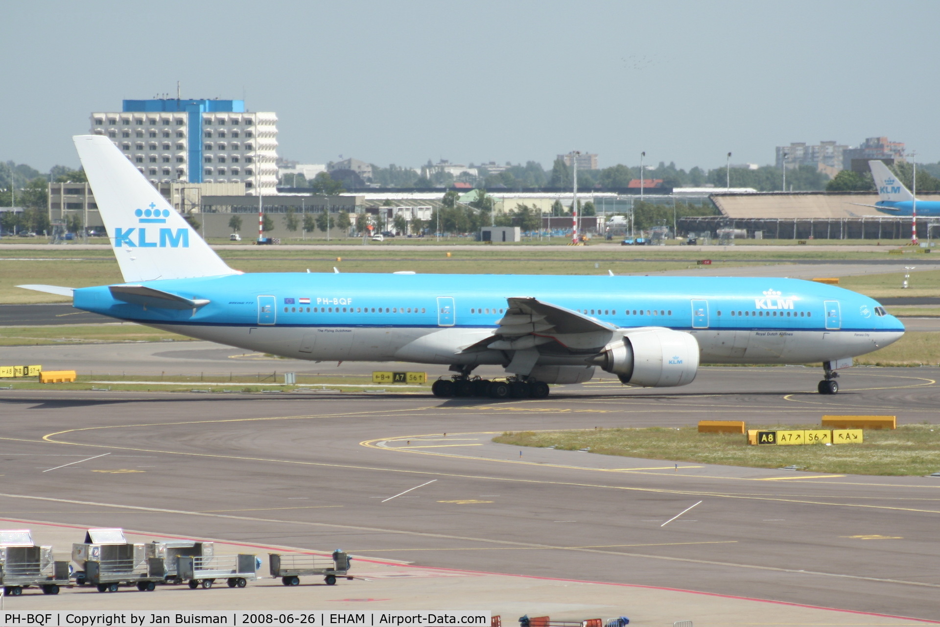 PH-BQF, 2004 Boeing 777-206/ER C/N 29398, KLM