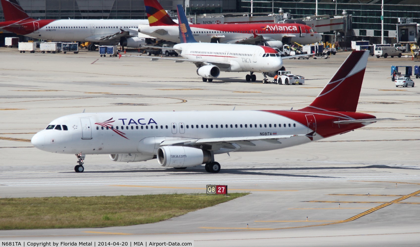 N681TA, 2008 Airbus A320-233 C/N 3577, Taca A320