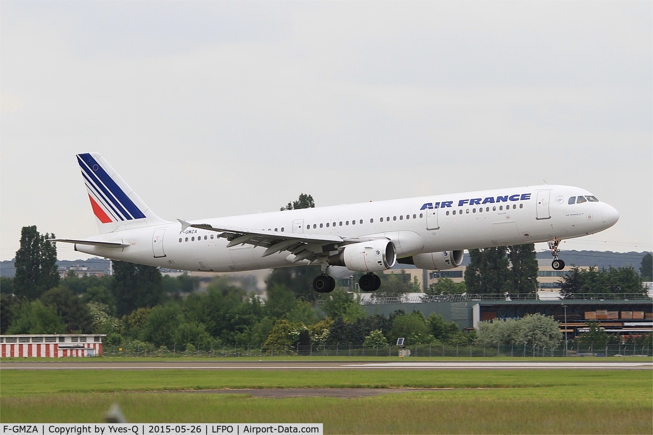 F-GMZA, 1994 Airbus A321-111 C/N 498, Airbus A321-111, On final rwy 06, Paris-Orly airport (LFPO-ORY)