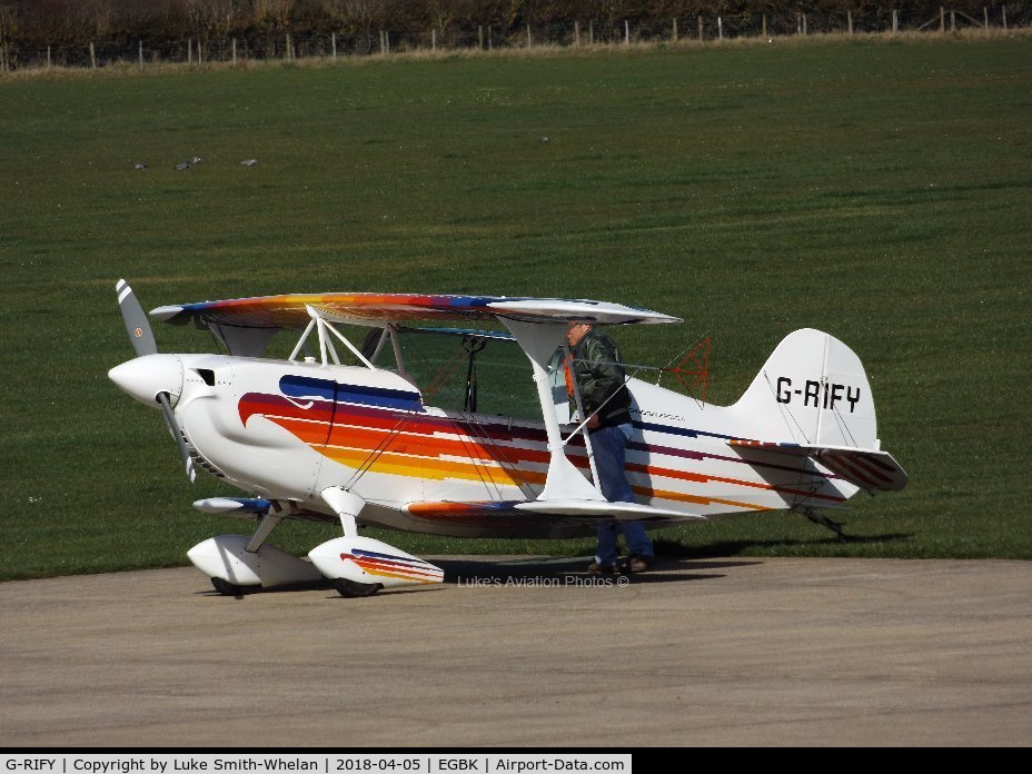 G-RIFY, 1998 Christen Eagle II C/N GN-1, From Sywell Aerodrome.