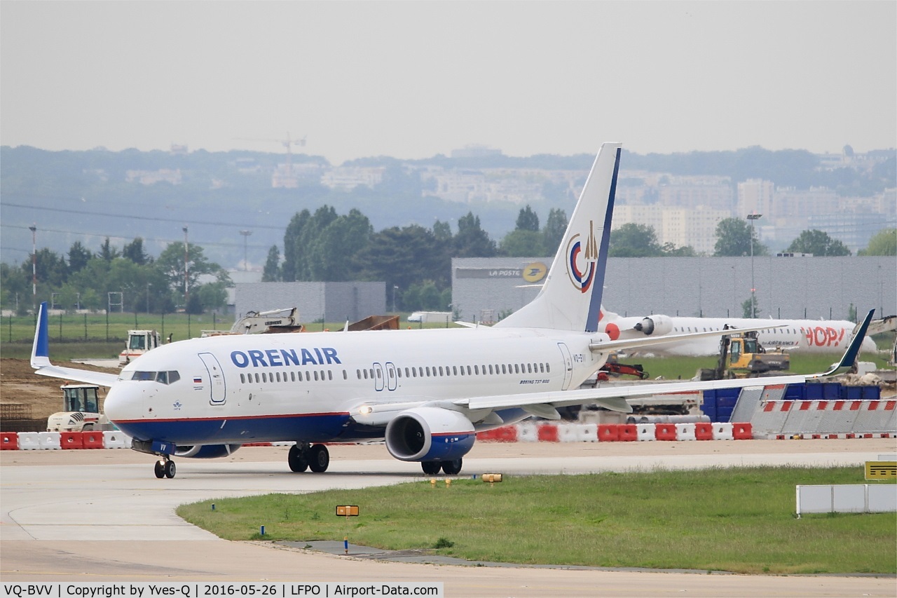 VQ-BVV, 2014 Boeing 737-8LJ C/N 41201, Boeing 737-8LJ, Taxiing to holding point rwy 08, Paris-Orly Airport (LFPO-ORY)