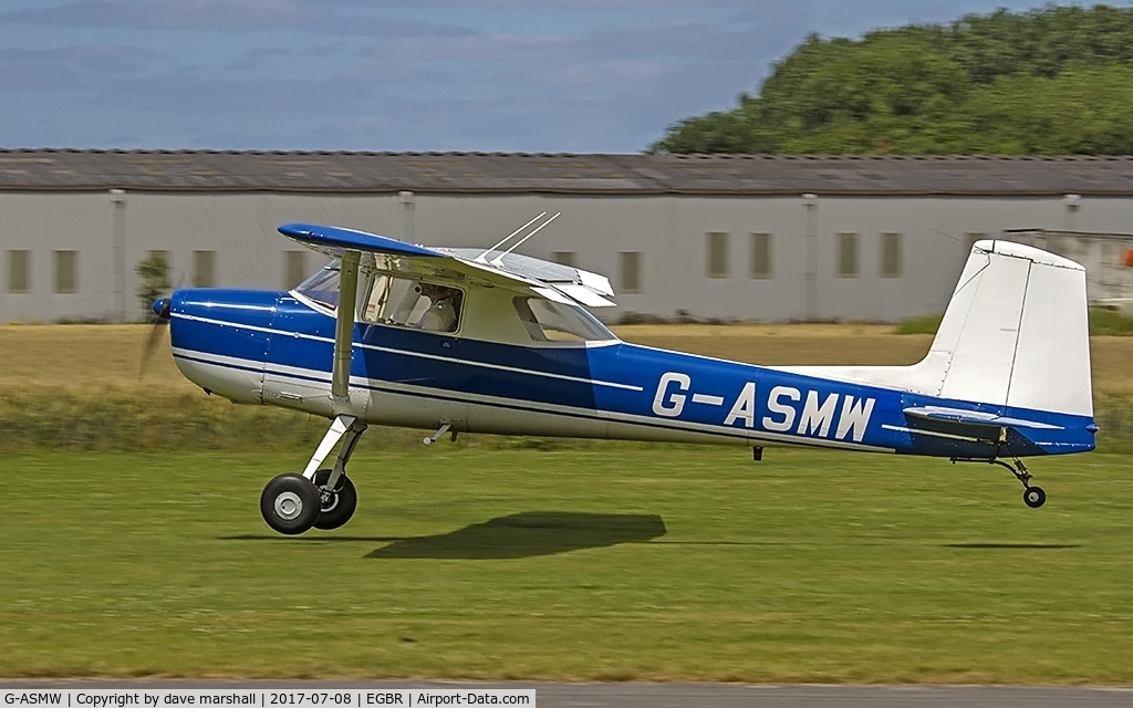 G-ASMW, 1963 Cessna 150D C/N 150-60247, Take off