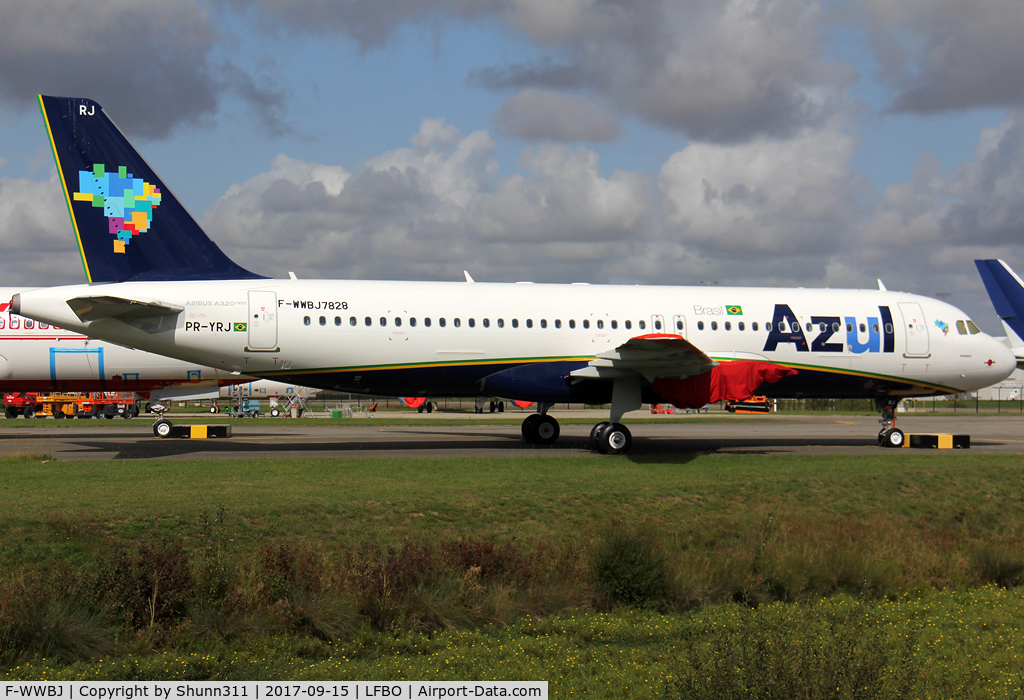 F-WWBJ, 2017 Airbus A320-251N C/N 7828, C:n 7828 - To be PR-YRJ