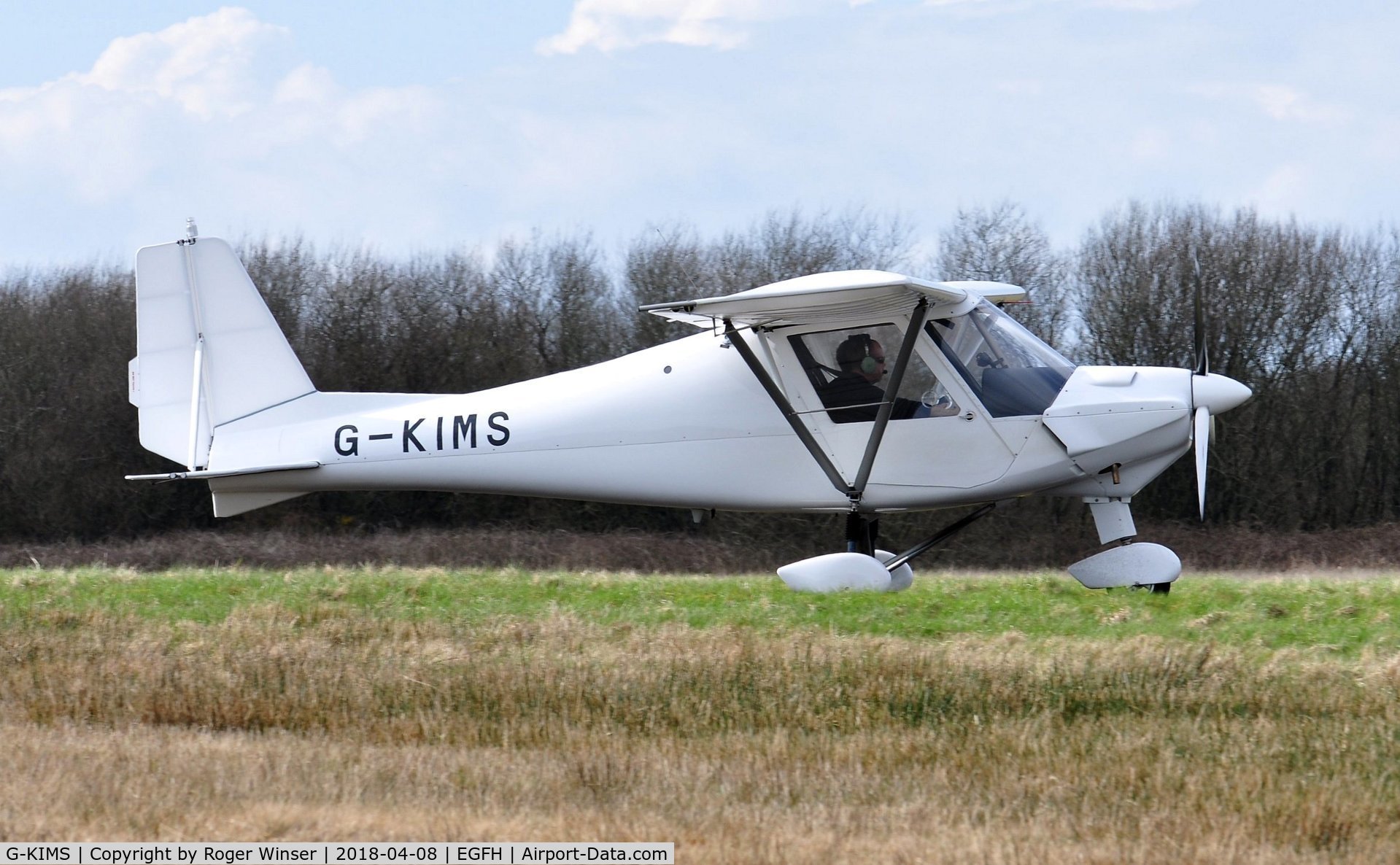 G-KIMS, 2017 Comco Ikarus C42 FB100 C/N 1704-7497, Resident Ikarus C.42 operated by Gower Flight Centre.