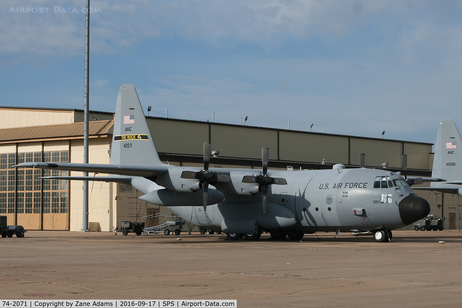 74-2071, 1974 Lockheed C-130H Hercules C/N 382-4703, At the 2017 Sheppard AFB Airshow