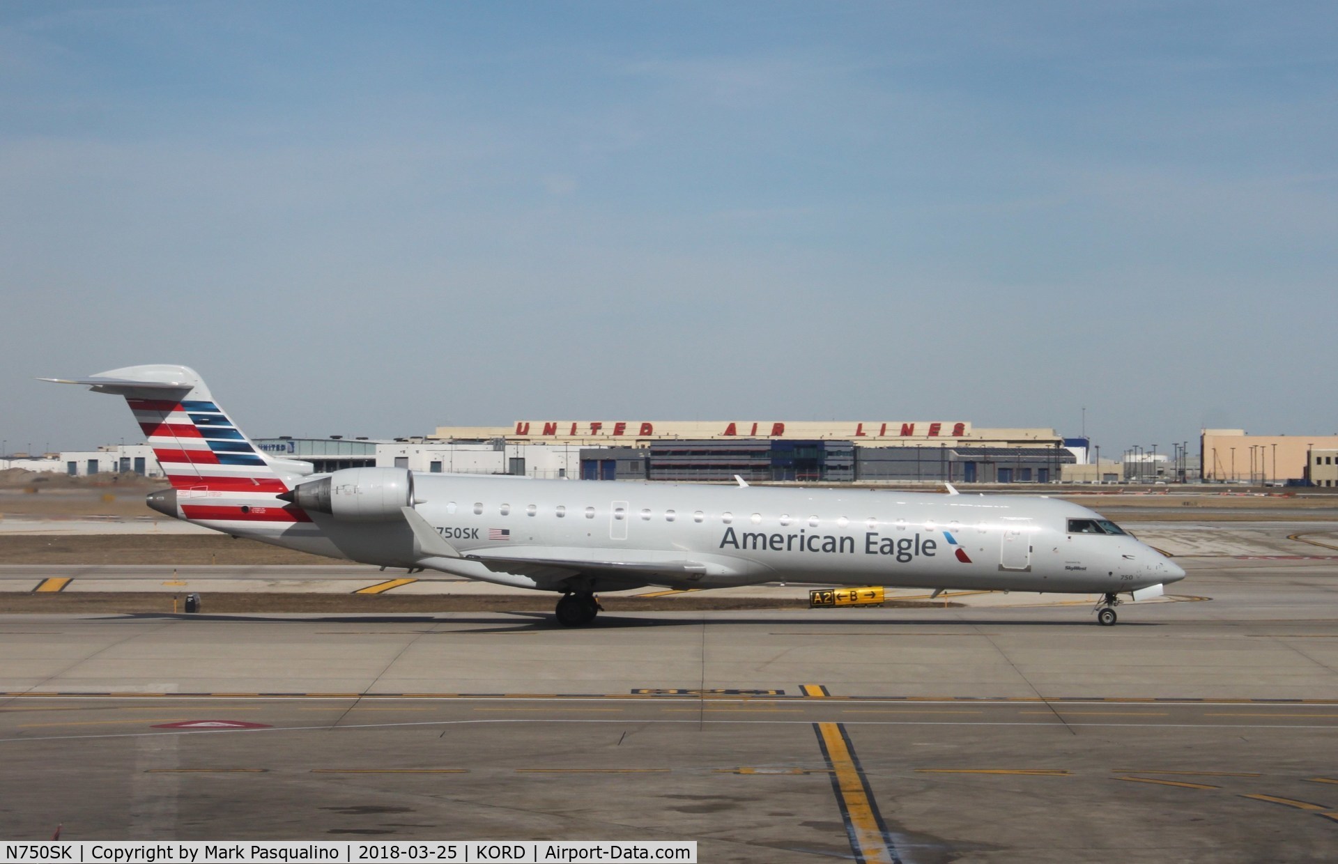 N750SK, 2005 Bombardier CRJ-701ER (CL-600-2C10) Regional Jet C/N 10207, CL-600-2C10