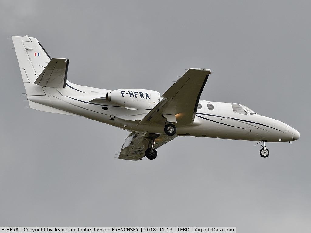 F-HFRA, 1978 Cessna 501 Citation I/SP C/N 501-0044, Airlec Air Espace