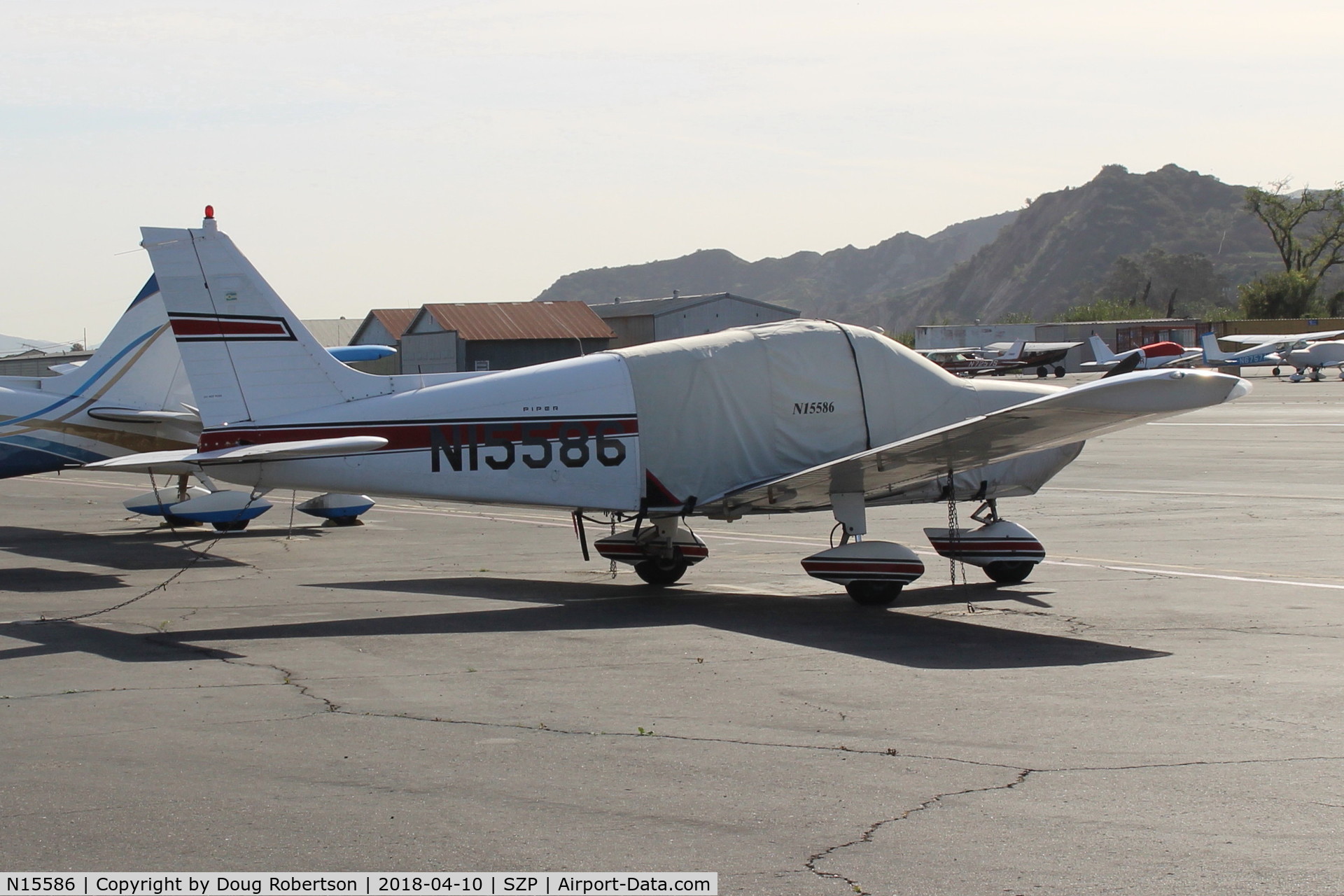 N15586, 1972 Piper PA-28-180 Cherokee C/N 28-7305093, 1972 Piper PA-28-180 CHEROKEE, Lycoming O-360-A3A 180 Hp