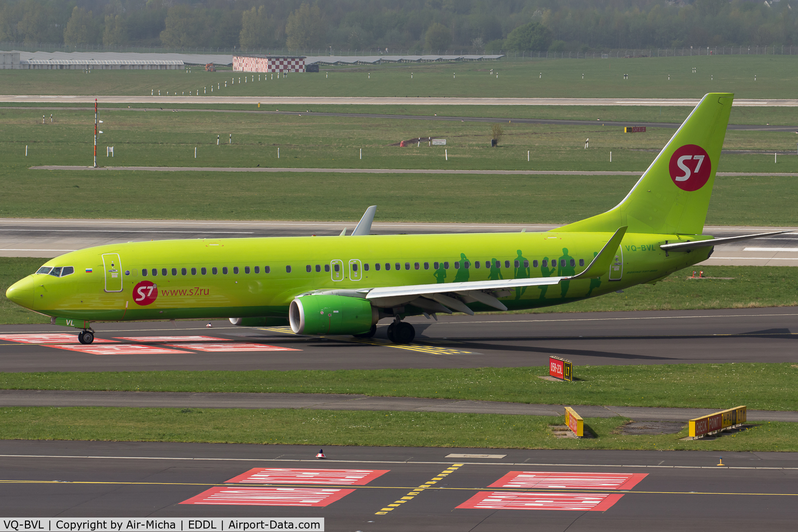 VQ-BVL, 2014 Boeing 737-8GJ C/N 41399, S7 Airlines