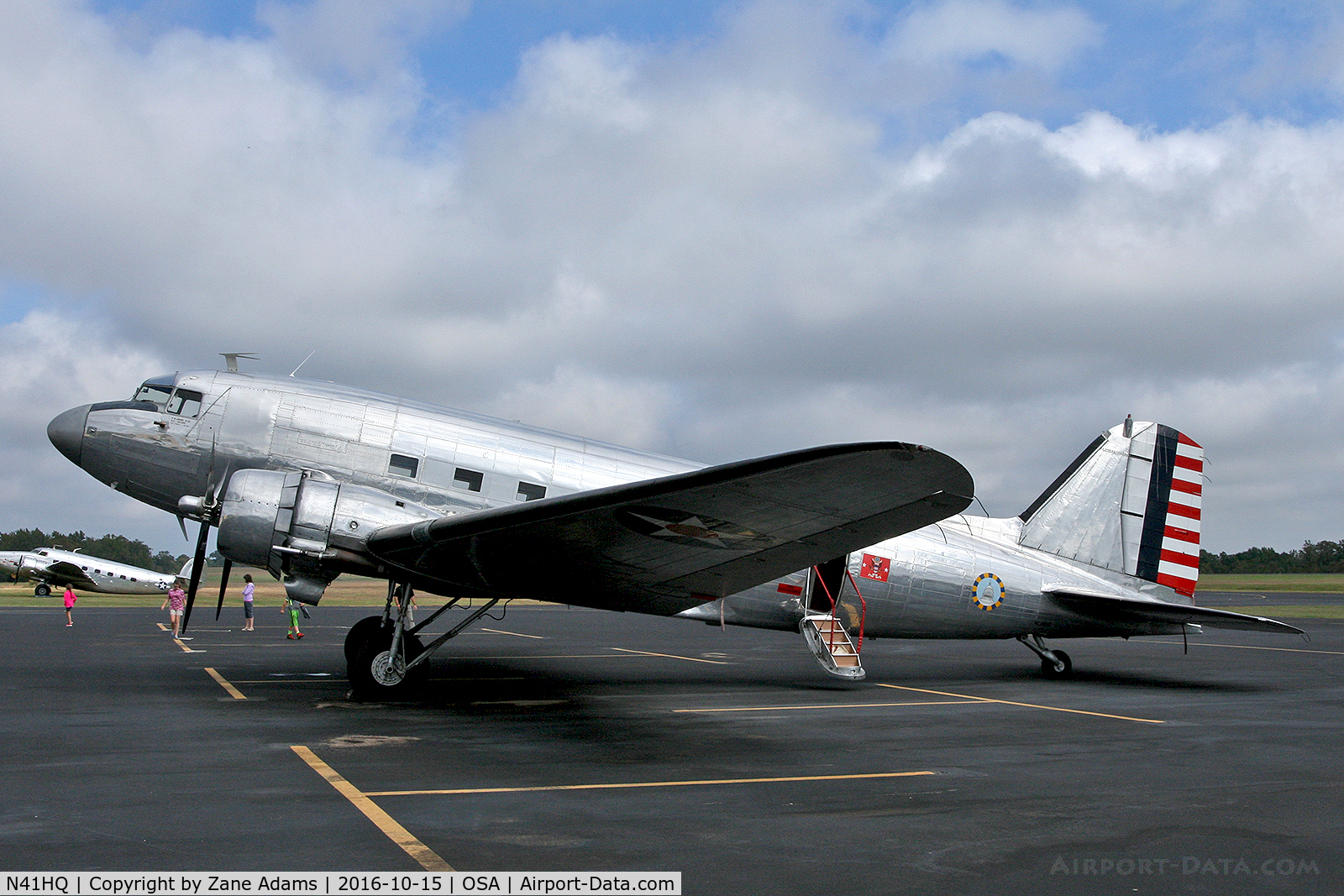 N41HQ, Douglas DC-3A C/N 2053, Douglas C-41 (Hap Arnold's Pentagon transport during WWII)