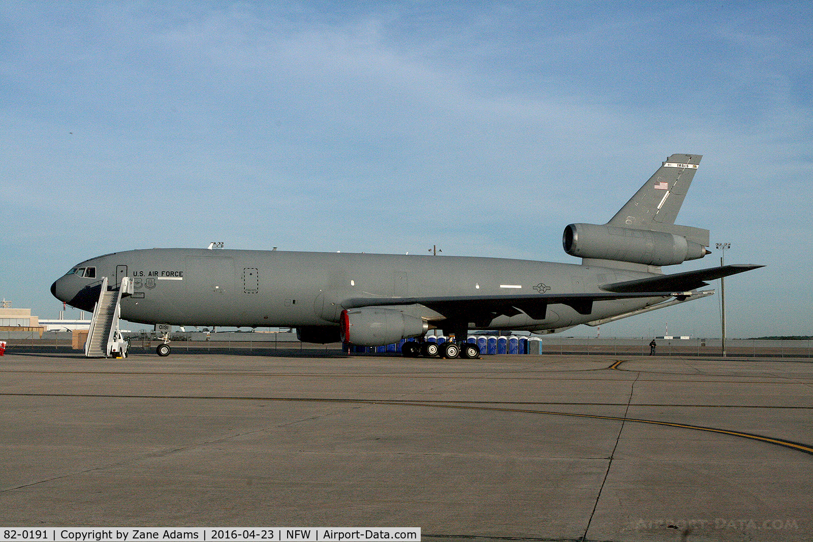 82-0191, 1983 McDonnell Douglas KC-10A Extender C/N 48213, At NAS Fort Worth