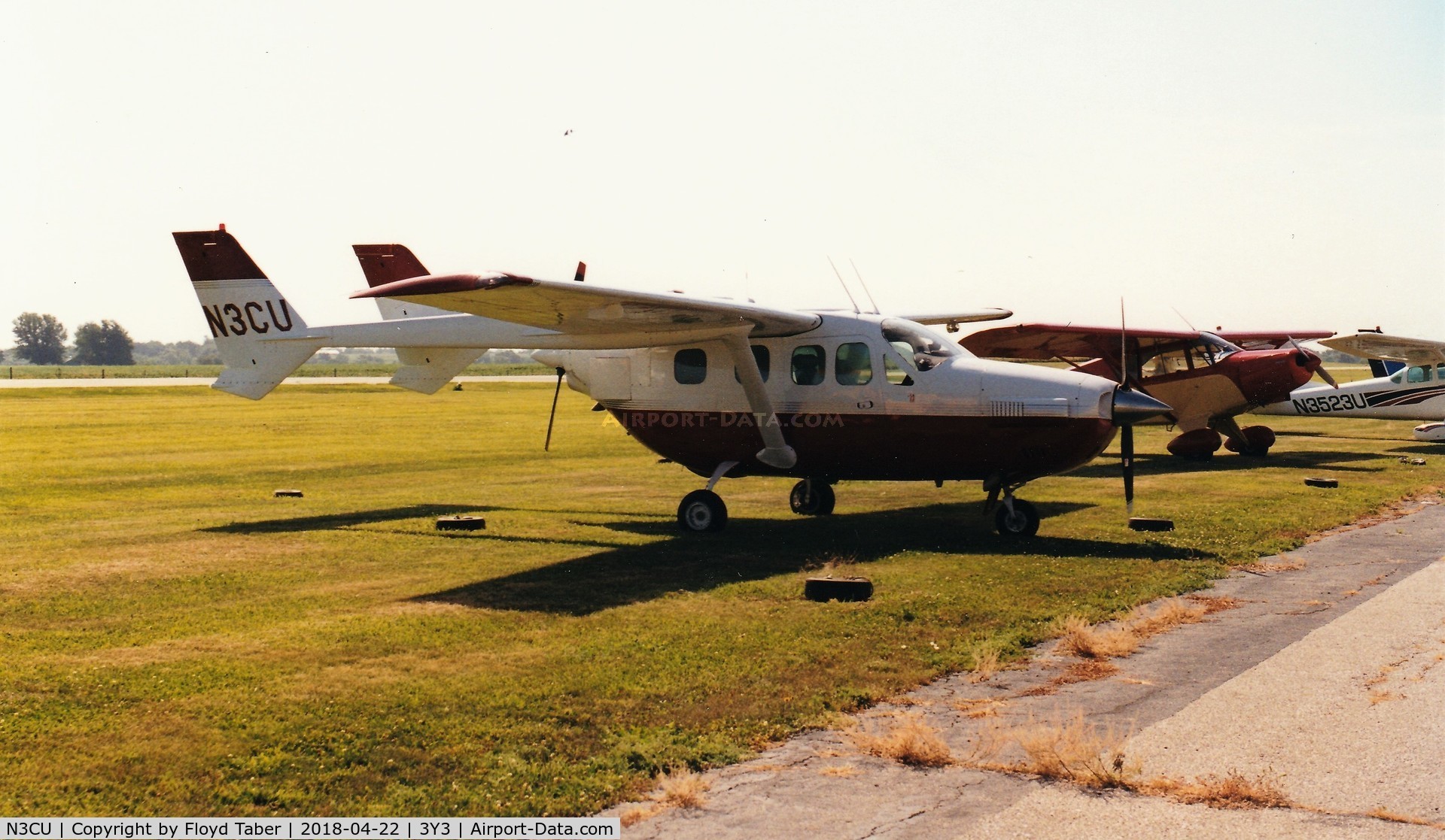 N3CU, 1972 Cessna T337G Turbo Super Skymaster C/N P3370063, Summer of 1999 Fly In at 3Y3