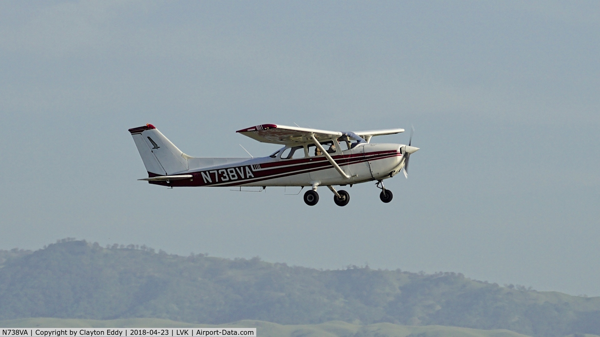 N738VA, 1978 Cessna 172N C/N 17270261, Livermore Airport California 2018.