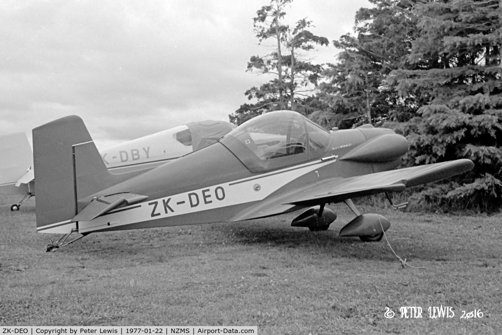 ZK-DEO, Corby CJ-1 Starlet C/N AACA/110, A J Buchanan, Waitoa