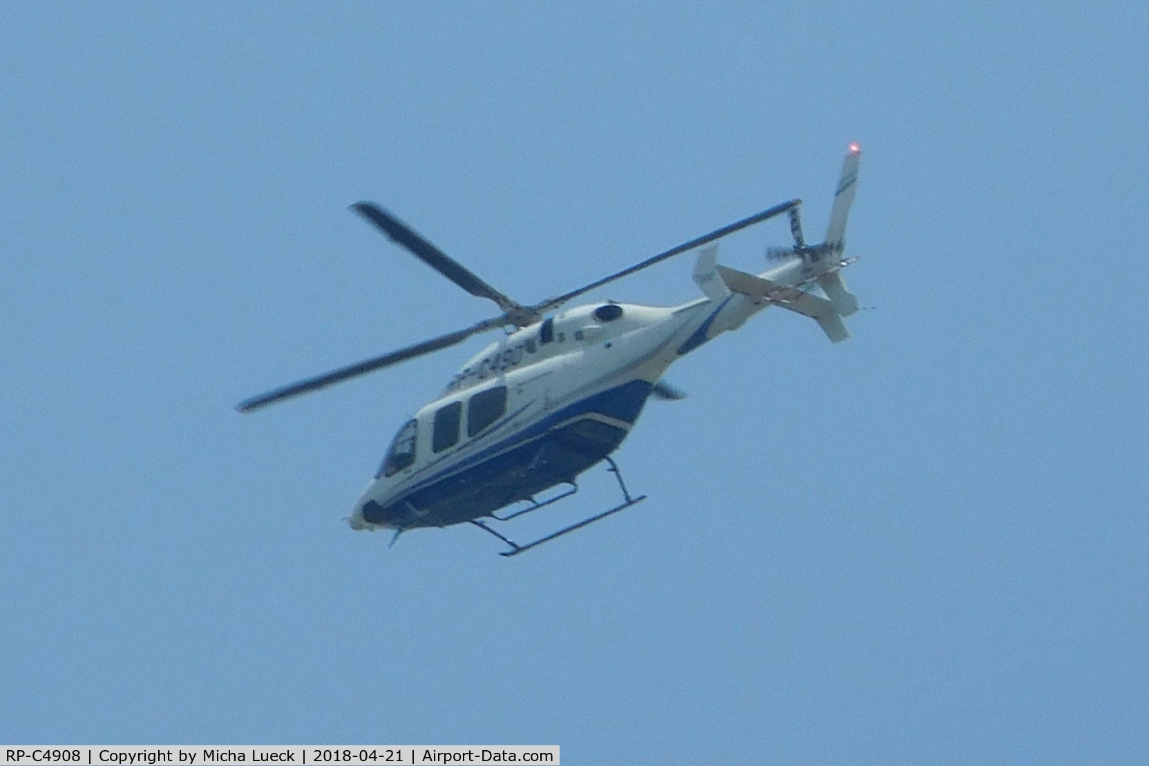 RP-C4908, Bell 429 GlobalRanger C/N 57036, Over Makati, Manila