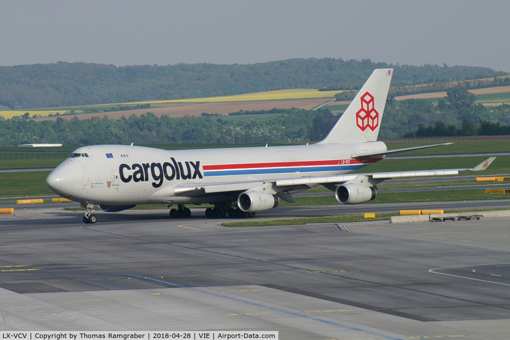 LX-VCV, 2005 Boeing 747-4R7F/SCD C/N 34235, Cargolux Boeing 747-400