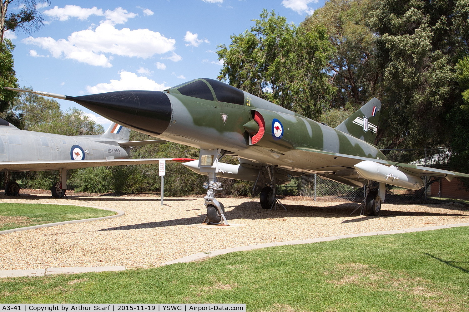 A3-41, 1966 Dassault / Government Aircraft Factory IIIO(F) C/N A3-41, RAAF Base Wagga Wagga 2015