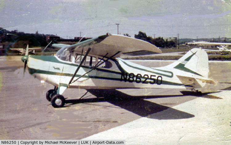 N86250, 1946 Aeronca 11BC Chief C/N 11AC-54, This is what it looked like when I rebuilt it in the late 60