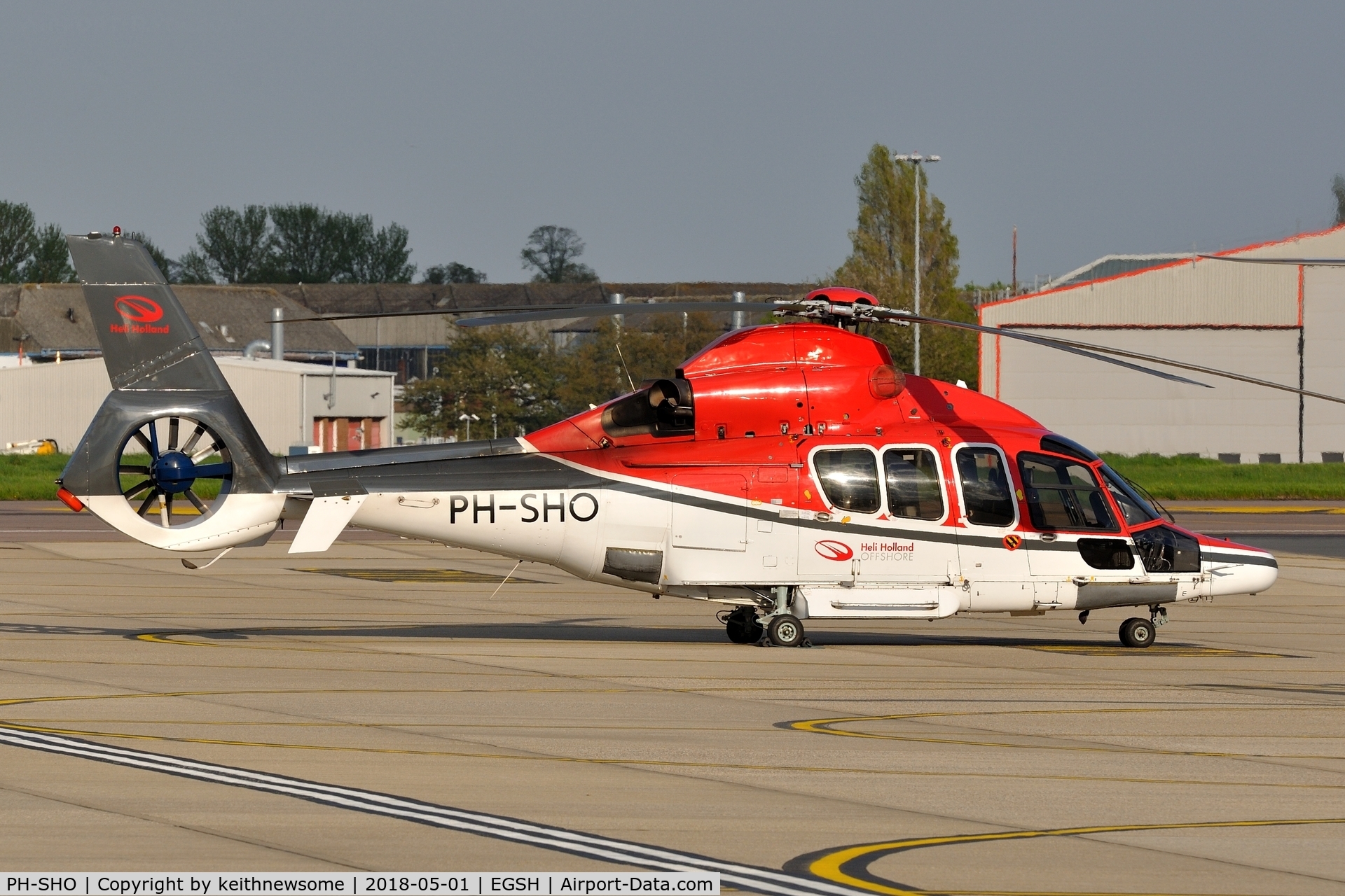 PH-SHO, 2006 Eurocopter EC-155B-1 C/N 6739, Nice offshore visitor.