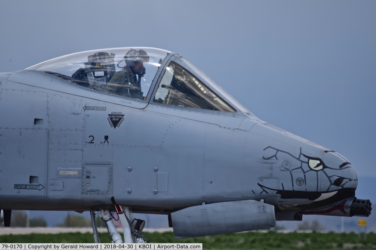 79-0170, 1979 Fairchild Republic A-10C Thunderbolt II C/N A10-0434, 163rd Fighter Sq. “Blacksnakes”, 122nd Fighter Wing, Fort Wayne, IN ANG.